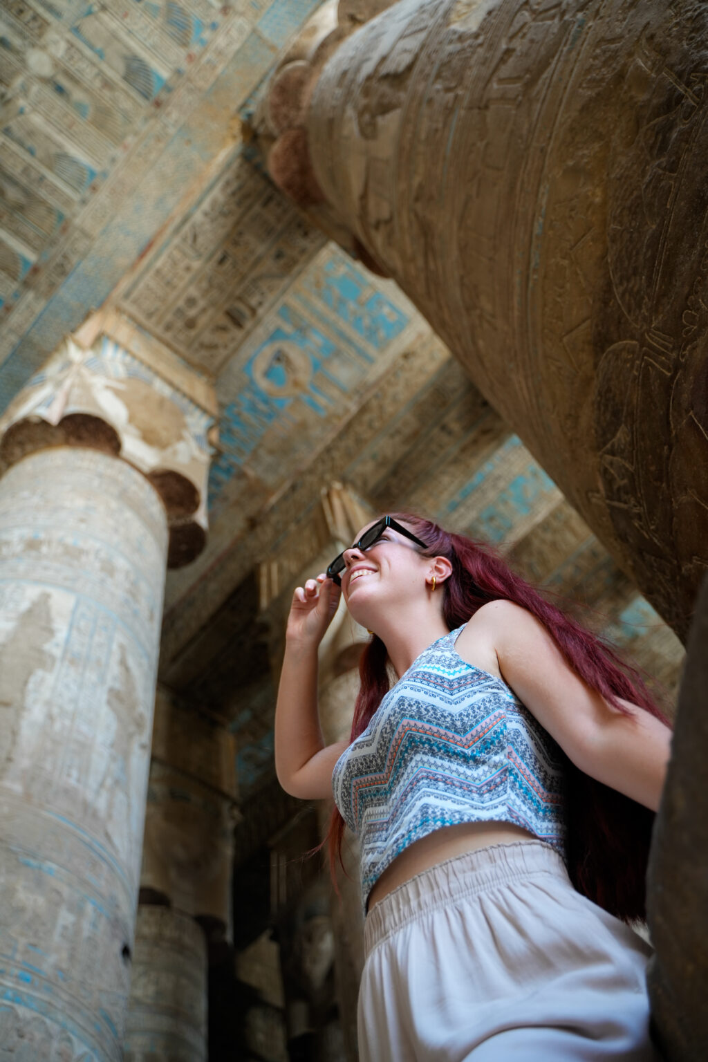 Templos de Dendera y Abydos con Viajero Extranjero