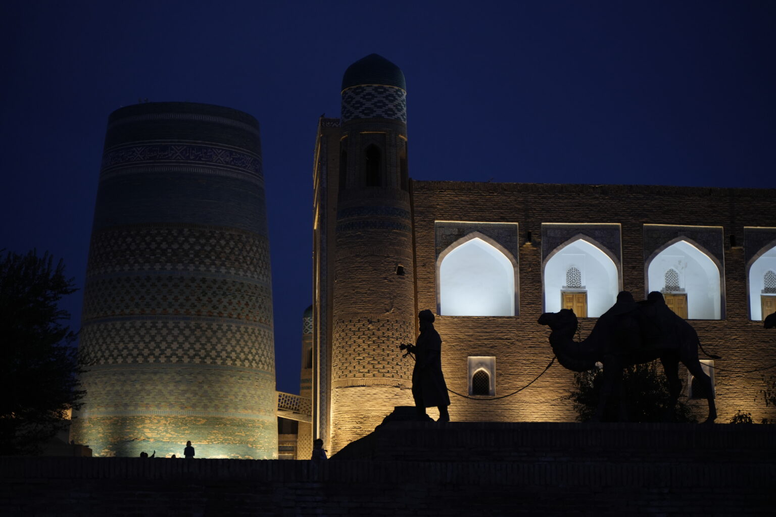 Khiva de noche